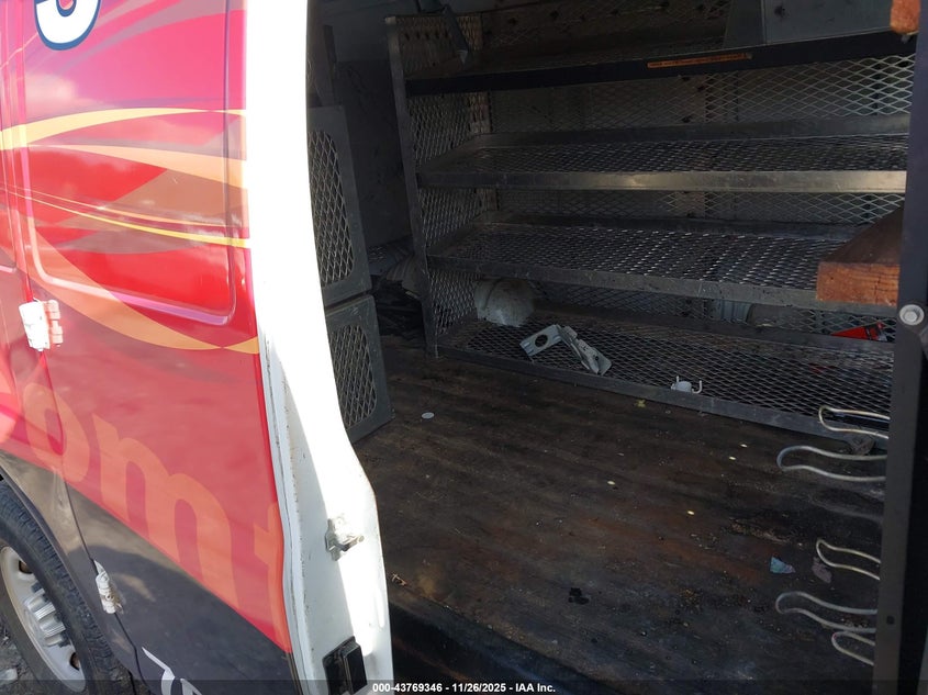 2016 Chevrolet Express 2500 Work Van VIN: 1GCWGAFF3G1293064 Lot: 43769346