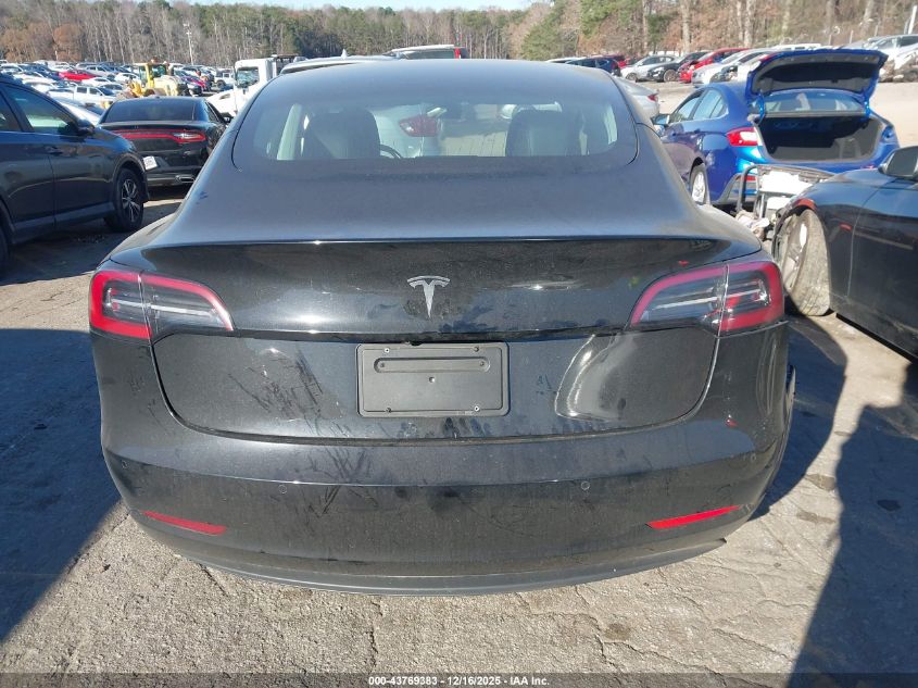 2019 Tesla Model 3 Long Range/Mid Range/Standard Range/Standard Range Plus VIN: 5YJ3E1EA6KF323947 Lot: 43769383