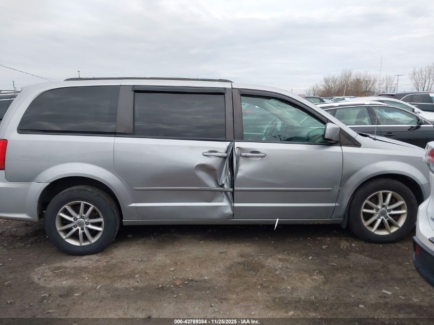 2016 Dodge Grand Caravan Sxt VIN: 2C4RDGCG9GR309995 Lot: 43769384