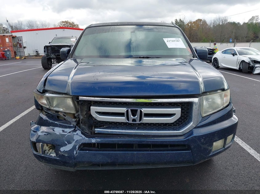 2009 Honda Ridgeline Rtl VIN: 5FPYK16579B107896 Lot: 43769387