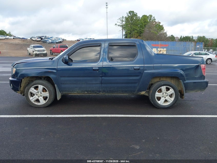 2009 Honda Ridgeline Rtl VIN: 5FPYK16579B107896 Lot: 43769387
