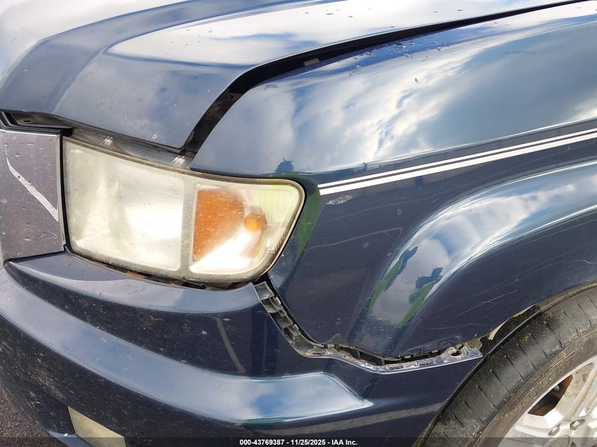 2009 Honda Ridgeline Rtl VIN: 5FPYK16579B107896 Lot: 43769387