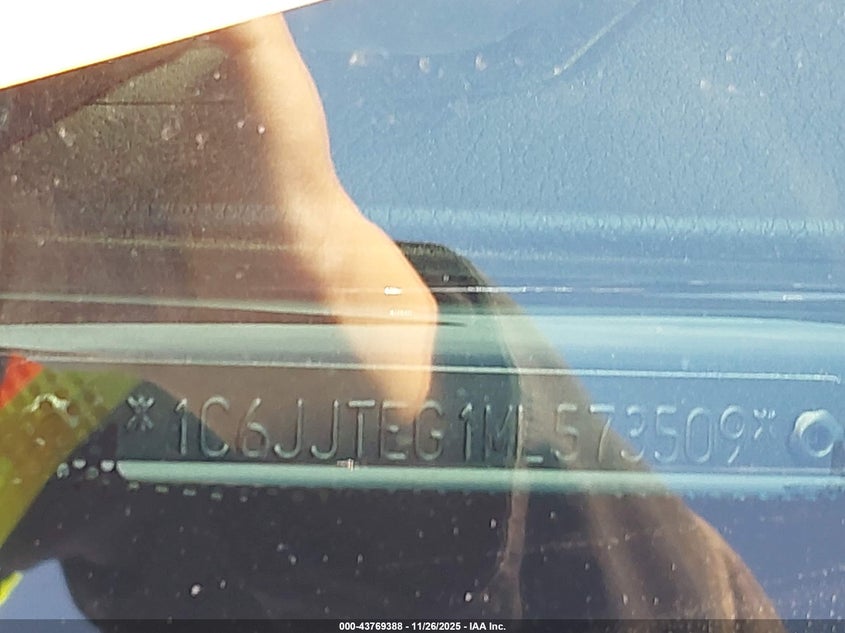 2021 Jeep Gladiator Mojave 4X4 VIN: 1C6JJTEG1ML573509 Lot: 43769388