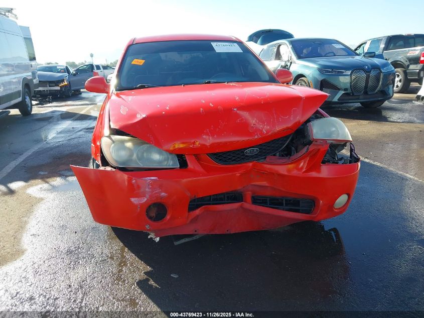 2005 Kia Spectra5 VIN: KNAFE161955117701 Lot: 43769423