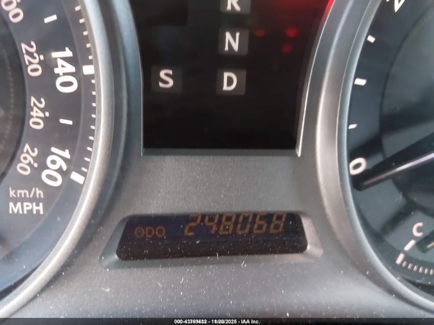 2008 Lexus Is 250 VIN: JTHBK262282078706 Lot: 43769432