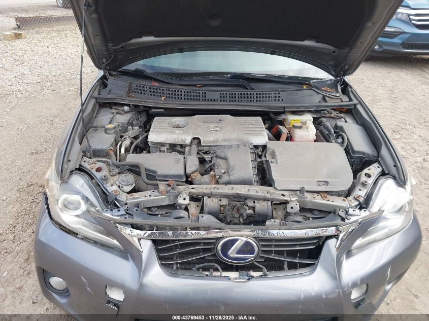 2012 Lexus Ct 200H Premium VIN: JTHKD5BH2C2061435 Lot: 43769453