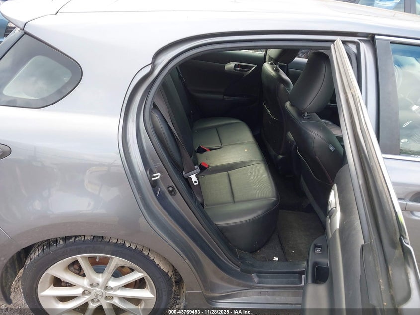 2012 Lexus Ct 200H Premium VIN: JTHKD5BH2C2061435 Lot: 43769453