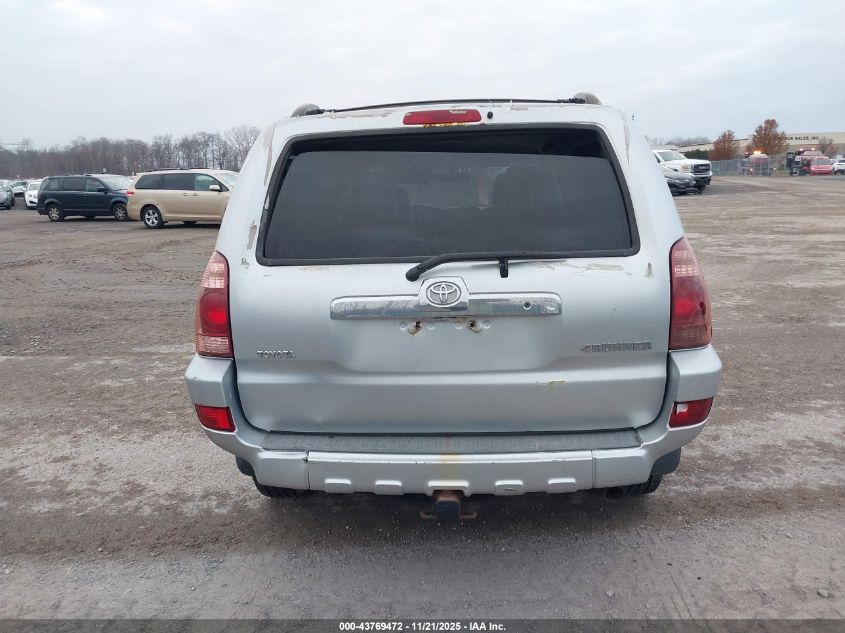 2005 Toyota 4Runner Sr5 V6 VIN: JTEBU14R150058990 Lot: 43769472