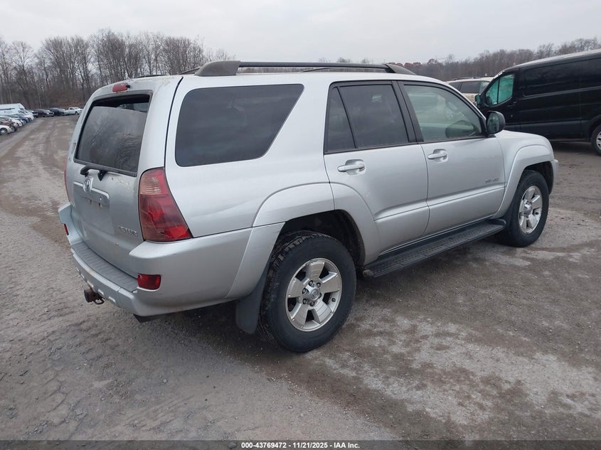 JTEBU14R150058990 2005 TOYOTA 4RUNNER photo no. 4