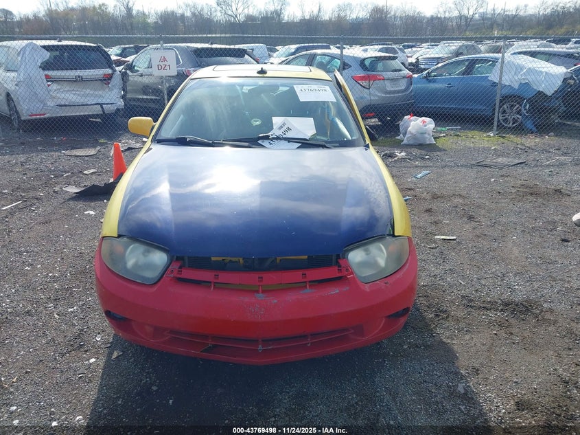 2003 Chevrolet Cavalier Ls Sport VIN: 1G1JH12F037282522 Lot: 43769498