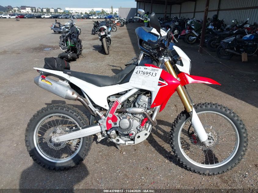 2013 Honda Crf250 L VIN: MLHMD3814D5003543 Lot: 43769513