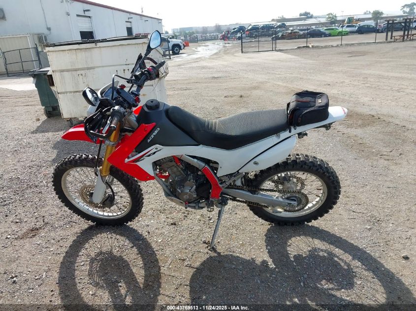 2013 Honda Crf250 L VIN: MLHMD3814D5003543 Lot: 43769513