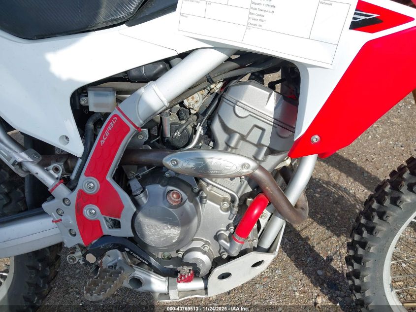 2013 Honda Crf250 L VIN: MLHMD3814D5003543 Lot: 43769513