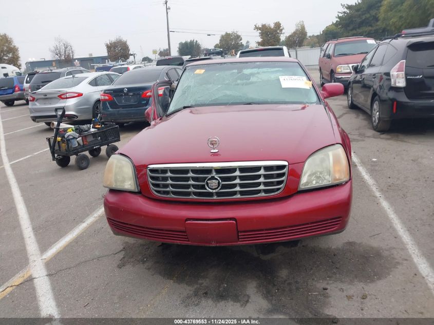 2002 Cadillac Deville Dhs VIN: 1G6KE54Y92U228830 Lot: 43769553