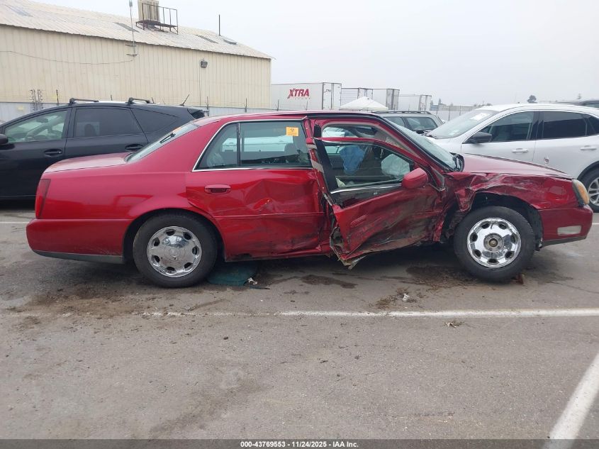 2002 Cadillac Deville Dhs VIN: 1G6KE54Y92U228830 Lot: 43769553