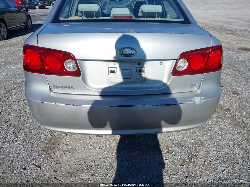 2006 Kia Optima Ex (New)/Lx (New) VIN: KNAGE123165021140 Lot: 43769573
