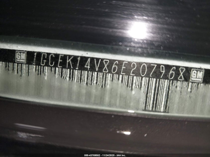 1GCEK14V86E207968 2006 CHEVROLET SILVERADO photo no. 9