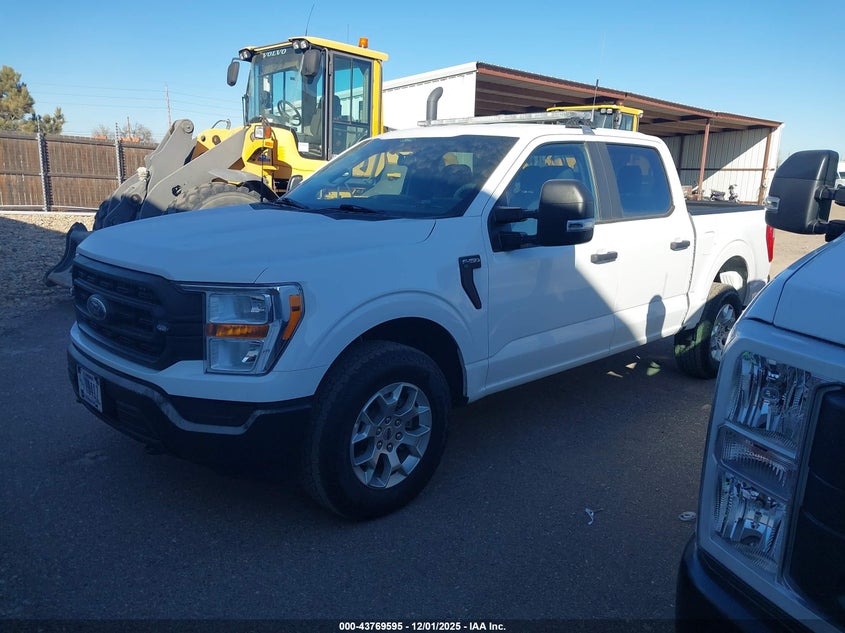 Vin: 1ftfw1p8xmke96266, lot: 44265019, ford f-150 police responder xl 20212