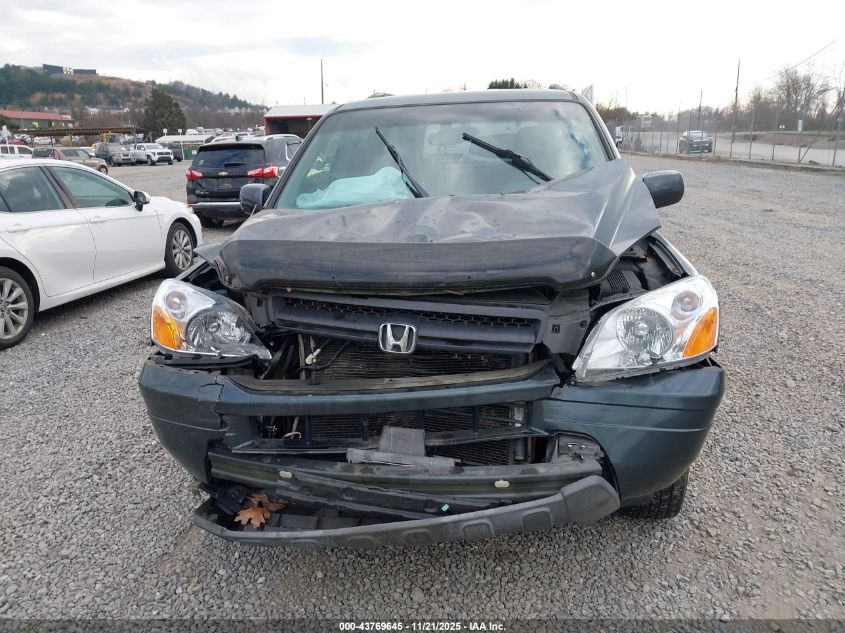 2004 Honda Pilot Ex-L VIN: 2HKYF18644H514586 Lot: 43769645