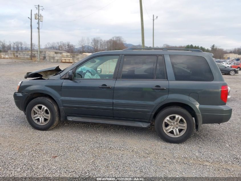 2004 Honda Pilot Ex-L VIN: 2HKYF18644H514586 Lot: 43769645