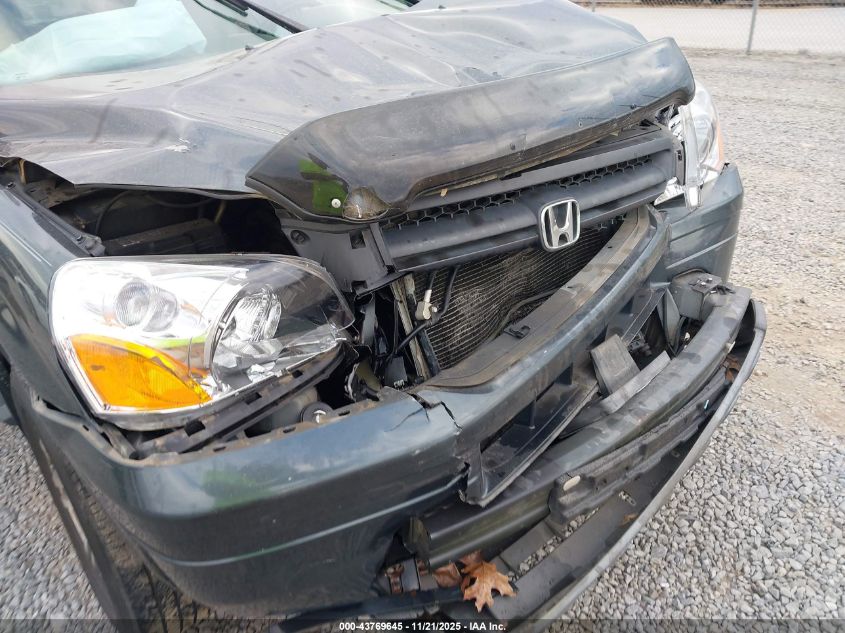 2004 Honda Pilot Ex-L VIN: 2HKYF18644H514586 Lot: 43769645