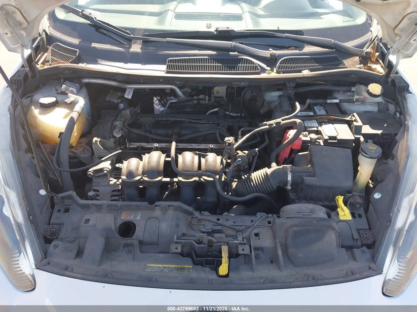 2014 Ford Fiesta S VIN: 3FADP4AJ0EM116997 Lot: 43769693