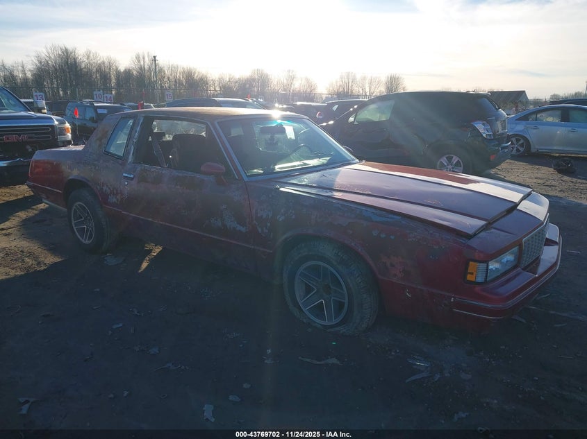 1987 CHEVROLET MONTE CARLO