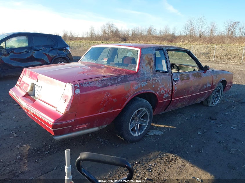 1G1GZ11Z0HP125776 1987 CHEVROLET MONTE CARLO photo no. 4