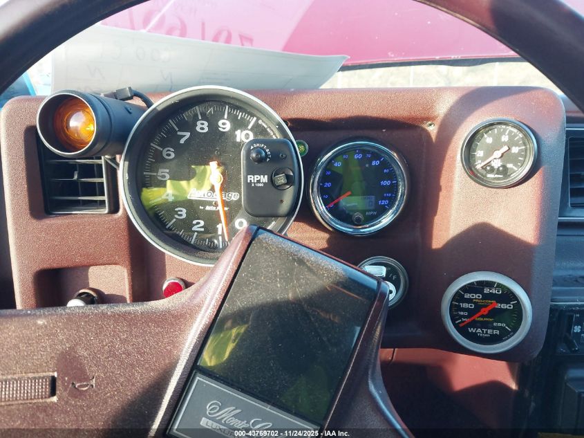 1987 Chevrolet Monte Carlo VIN: 1G1GZ11Z0HP125776 Lot: 43769702