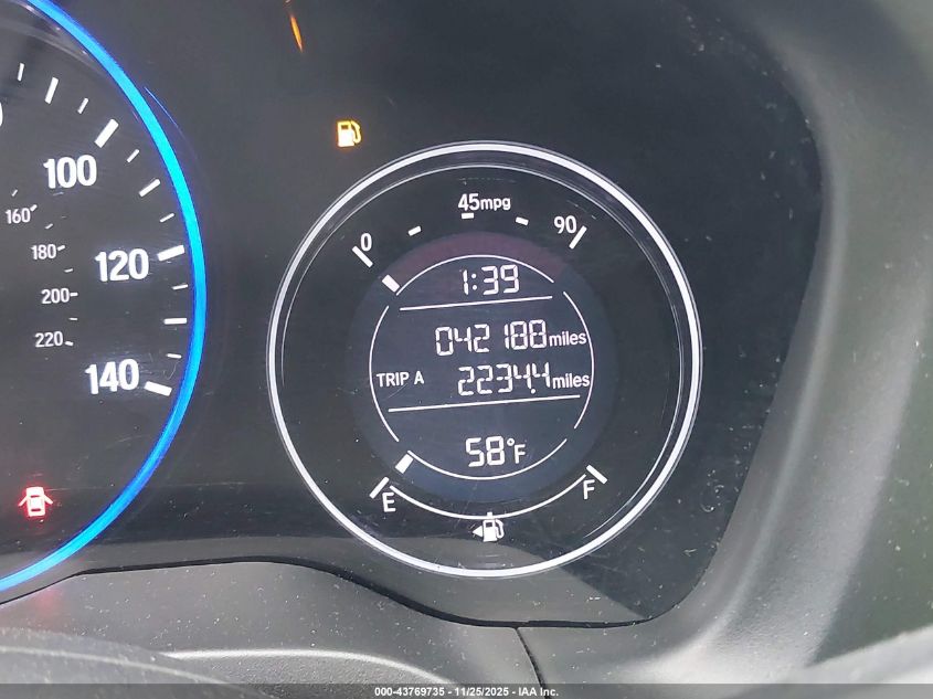 2019 Honda Hr-V Lx VIN: 3CZRU6H34KG709102 Lot: 43769735