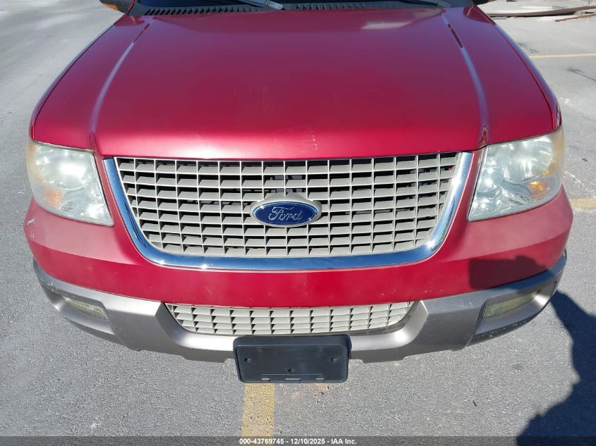 2003 Ford Expedition Eddie Bauer VIN: 1FMFU17L13LA54748 Lot: 43769745
