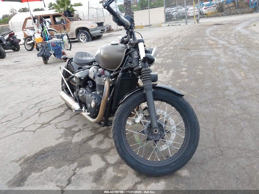 2017 TRIUMPH MOTORCYCLE BONNEVILLE auction photo 1