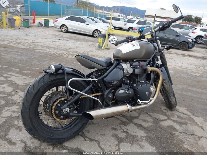 2017 TRIUMPH MOTORCYCLE BONNEVILLE auction photo 4