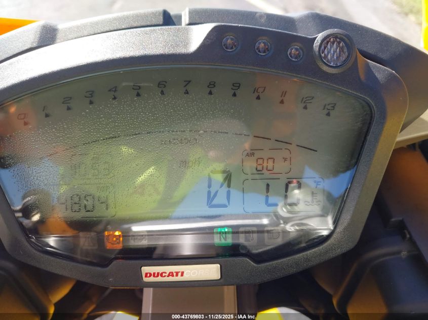 2008 Ducati 1098 S VIN: ZDM1XBEW28B018108 Lot: 43769803