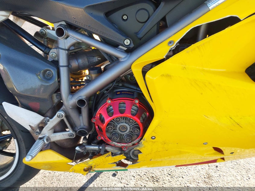 2008 Ducati 1098 S VIN: ZDM1XBEW28B018108 Lot: 43769803