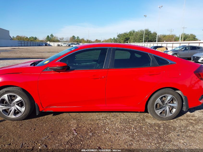 2019 Honda Civic Lx VIN: 2HGFC2F63KH512084 Lot: 43769833