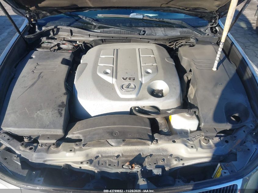 2006 Lexus Gs 300 VIN: JTHCH96S760019400 Lot: 43769852