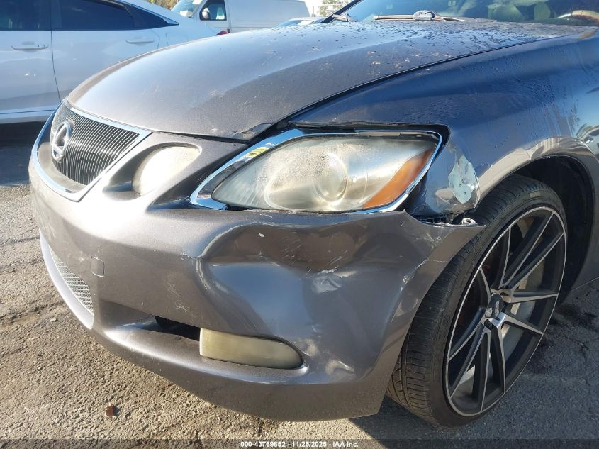 2006 Lexus Gs 300 VIN: JTHCH96S760019400 Lot: 43769852