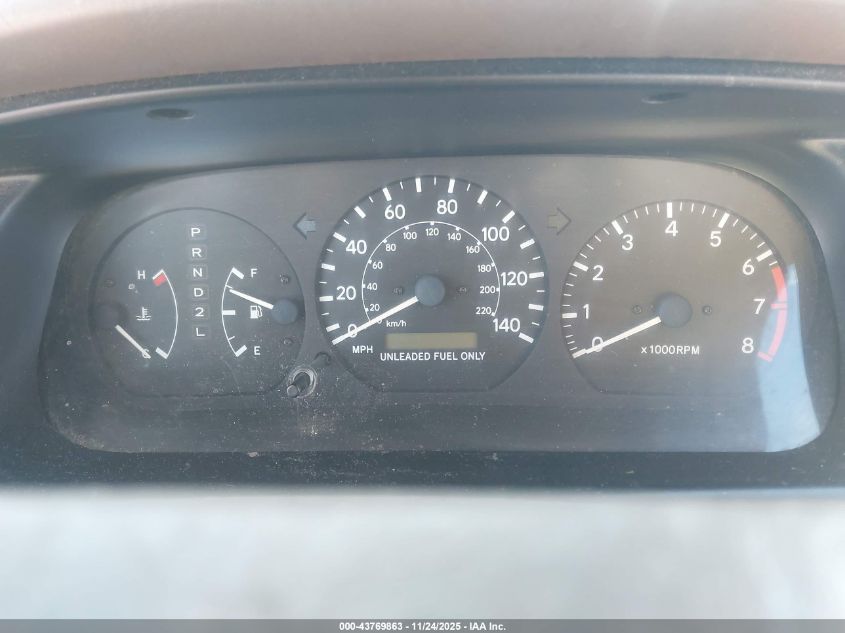 1998 Toyota Camry Ce/Le/Xle VIN: JT2BF22K1W0092349 Lot: 43769863