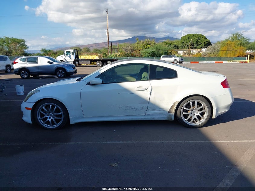 2007 Infiniti G35 VIN: JNKCV54E37M904668 Lot: 43769878