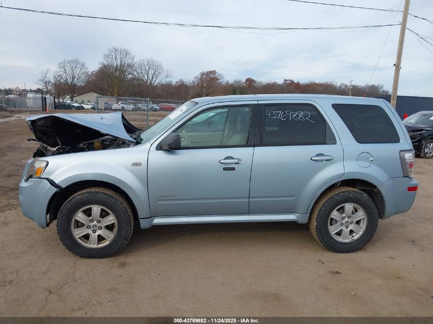 2008 Mercury Mariner V6 VIN: 4M2CU91158KJ49155 Lot: 43769882