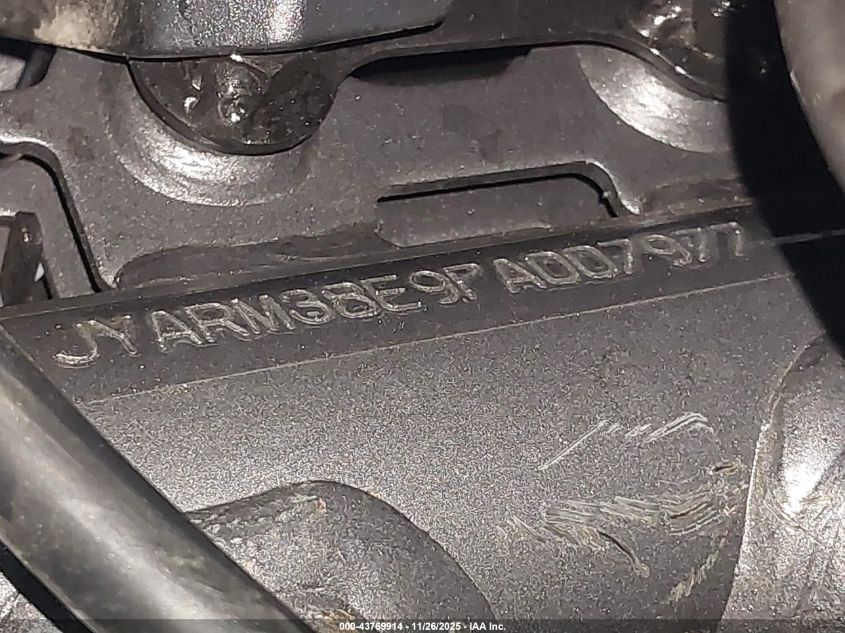 2023 Yamaha Yzfr7 VIN: JYARM38E9PA007977 Lot: 43769914