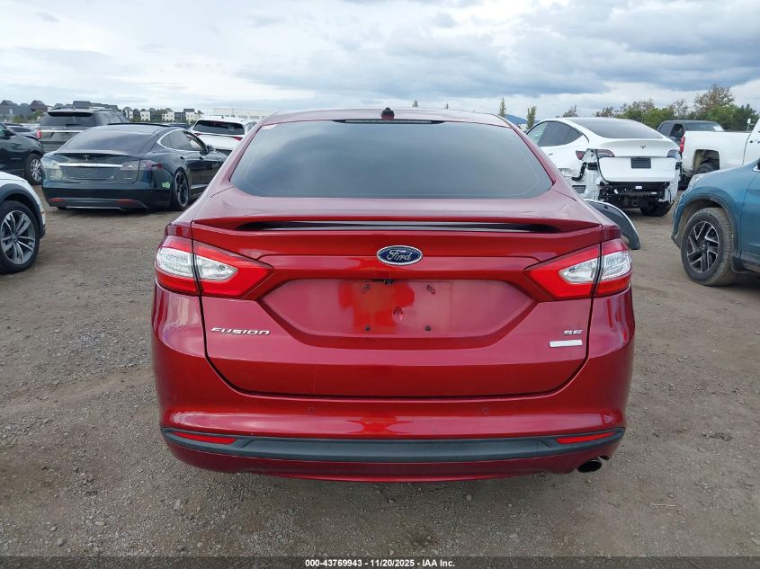 2016 Ford Fusion Se VIN: 3FA6P0HD5GR316295 Lot: 43769943