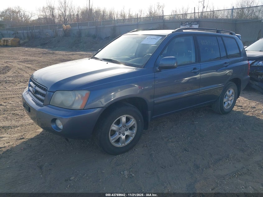JTEGF21A330088252 2003 TOYOTA HIGHLANDER photo no. 2
