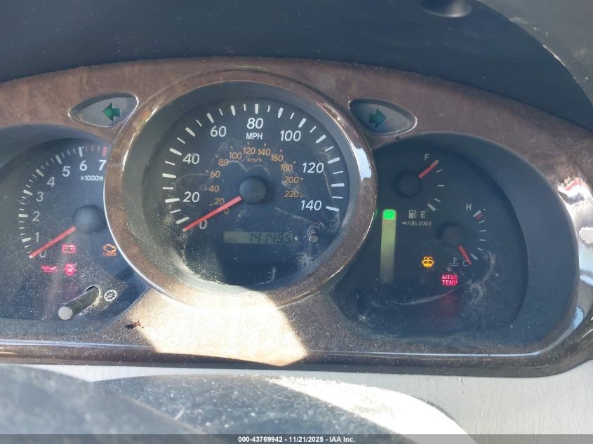 2003 Toyota Highlander Limited V6 VIN: JTEGF21A330088252 Lot: 43769942