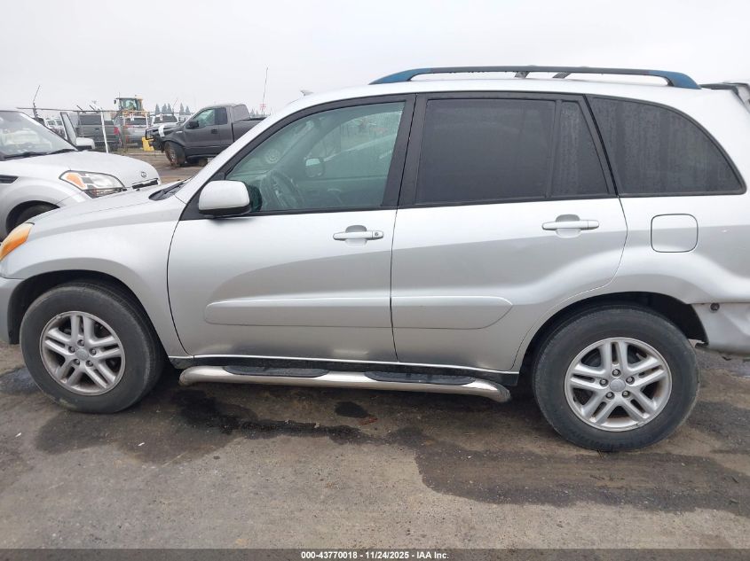 2003 Toyota Rav4 VIN: JTEGH20V030111582 Lot: 43770018