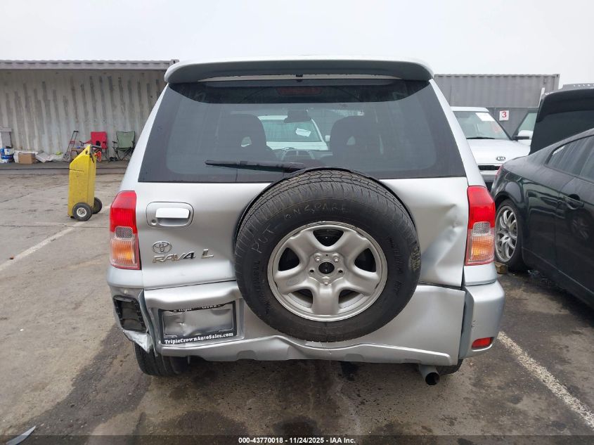 2003 Toyota Rav4 VIN: JTEGH20V030111582 Lot: 43770018