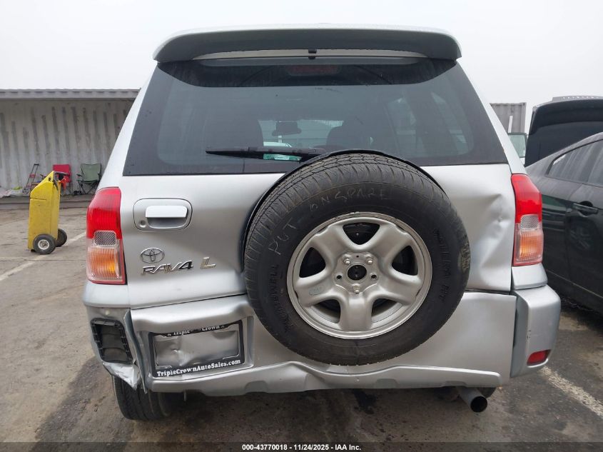 2003 Toyota Rav4 VIN: JTEGH20V030111582 Lot: 43770018