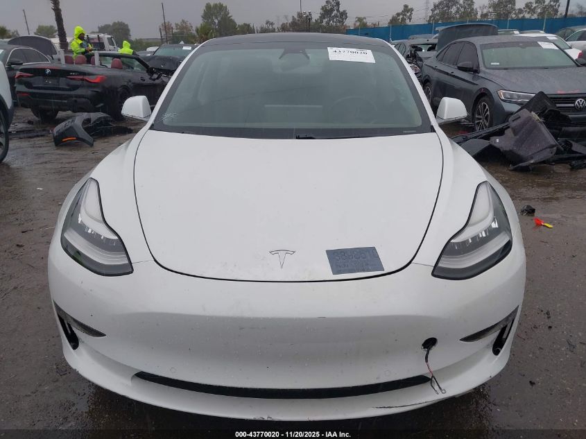 2020 Tesla Model 3 Standard Range Plus Rear-Wheel Drive/Standard Range Rear-Wheel Drive VIN: 5YJ3E1EA5LF659834 Lot: 43770020