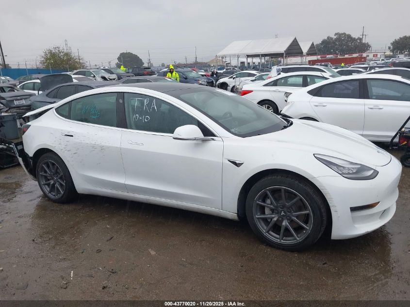 2020 Tesla Model 3 Standard Range Plus Rear-Wheel Drive/Standard Range Rear-Wheel Drive VIN: 5YJ3E1EA5LF659834 Lot: 43770020